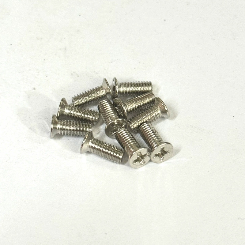 Саморезы с потайной головкой 4*10* крестообразные винты с плоской головкой и потайной головкой никелированные крестообразные винты с плоской головкой и зубьями плоские машинные винты