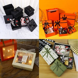 纸袋;其他礼品包装;纸盒