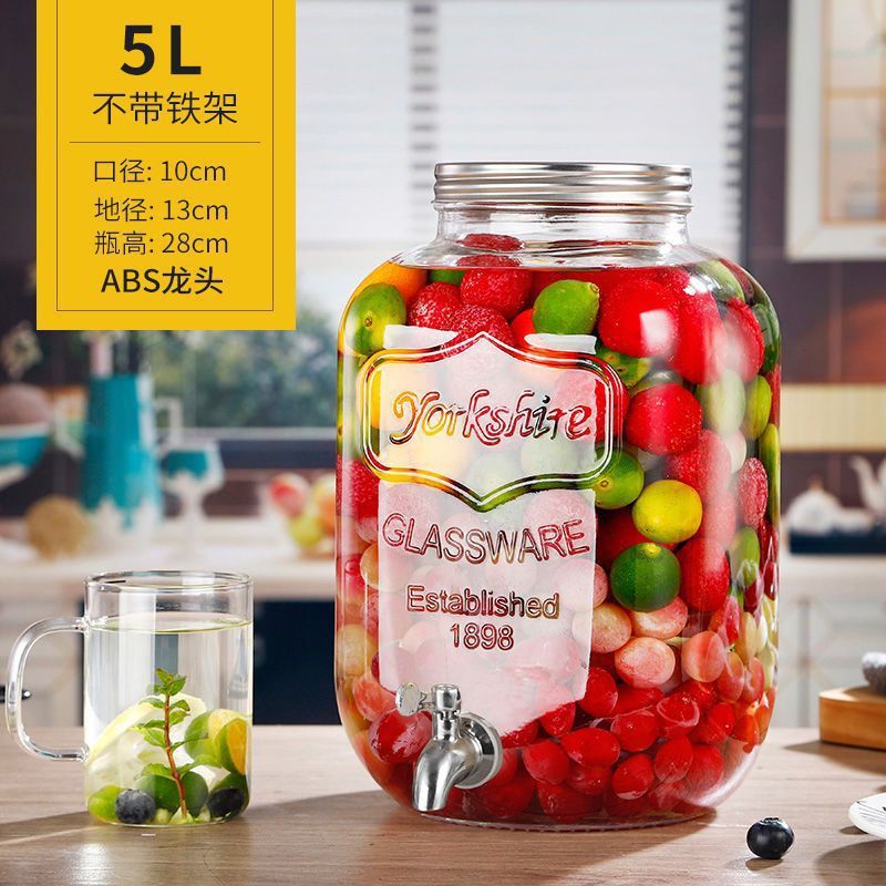 圆柱形玻璃鱼缸带水龙头可防水客厅玄关办公桌面茶几创意小型金鱼|undefined
