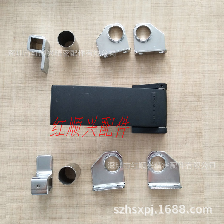 红顺兴工业烘烤箱门扣方圆杆锁设备门锁丝印设备门把手HS-180-3