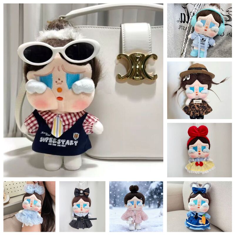 Only Selling Clothes】Crybaby Doll Clothes Tears Factory Crying Doll 15cm Super Cute Popular Doll Outfit Collection