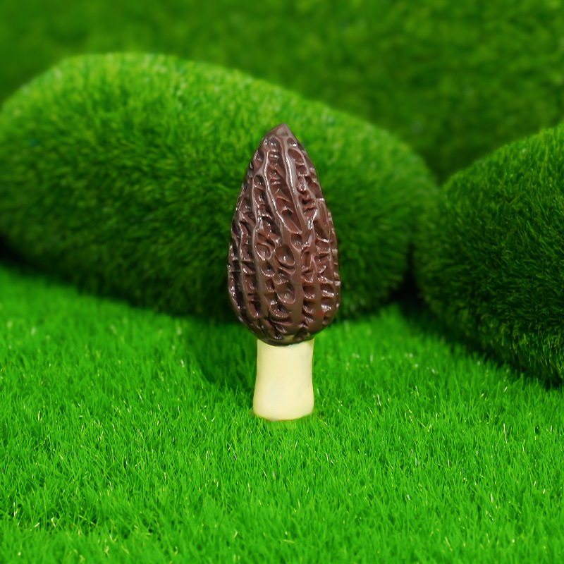 Simulación de micro paisaje, juego de comida, hongos pequeños, hongos shiitake, decoración de bricolaje, accesorios de bolsa ciega, mini botella ecológica, decoración pequeña