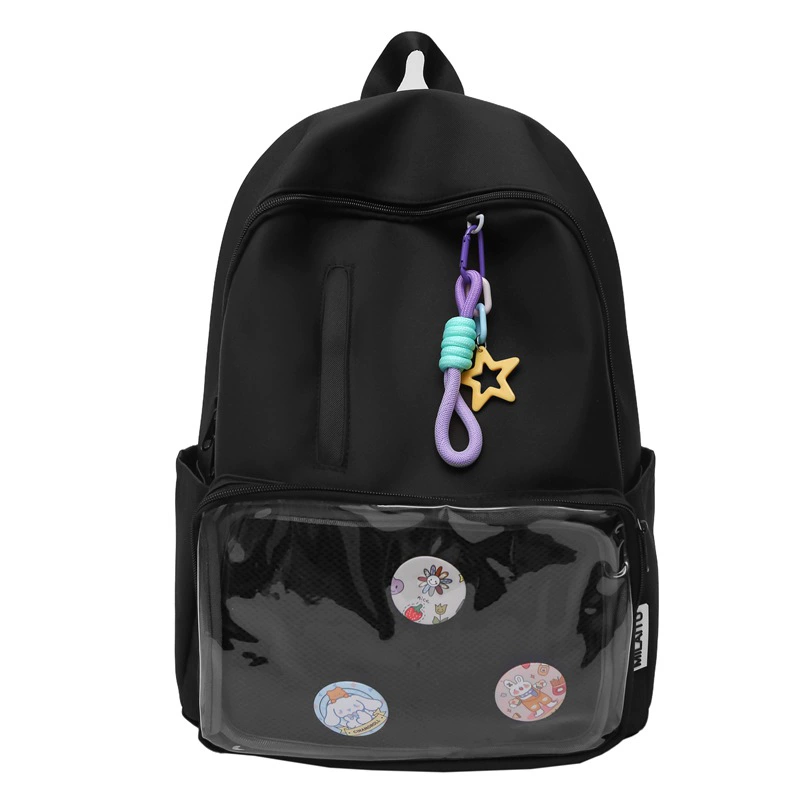Backpack, fresh brand shoulder bag, Korean style, for teenagers, for students