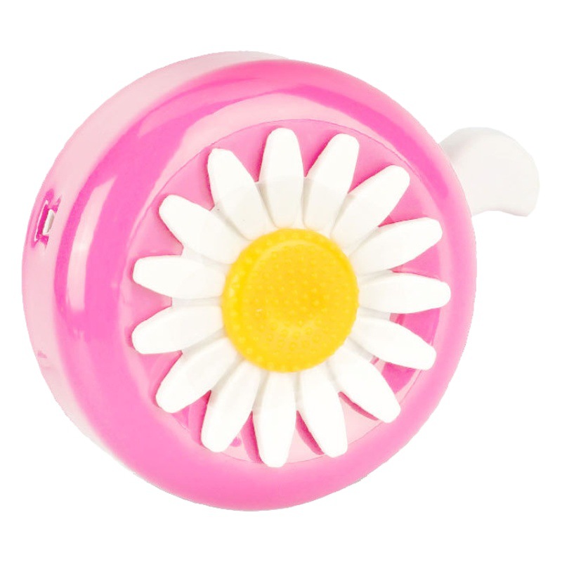 Campana del coche accesorios de la bicicleta cochecito de niños color coche Bell accesorios de la flor de la margarita coche de crisantemo Bell