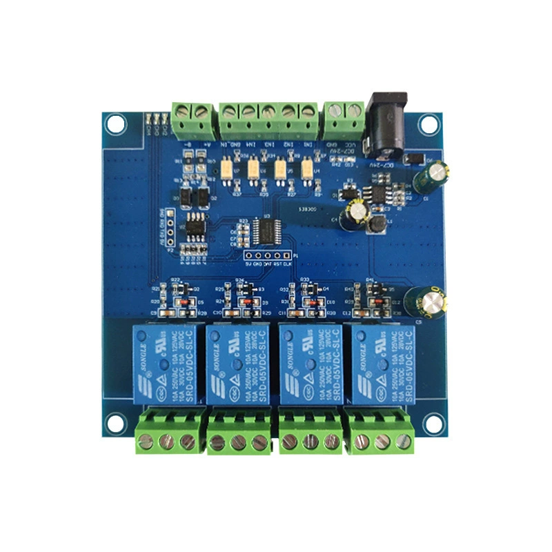 Модуль реле Modbus-RTU 1/2 переключающий вход и выход, коммутационный модуль с интерфейсом RS485/TTL