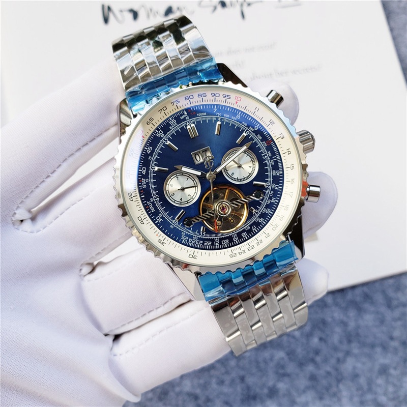 GF Avengers Automatic Men's Watch Mechanical Watch Ceramic Textile Watch GMT Function Watch Cross-border Wholesale