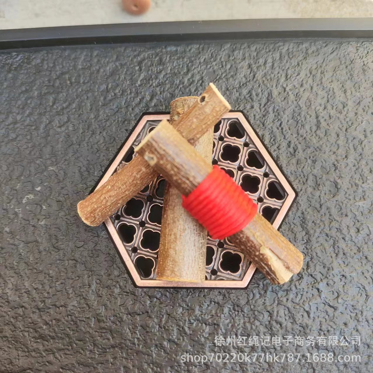 Old Mahogany mahogany log accessories red rope mahogany diy accessories baby adult amulet accessories