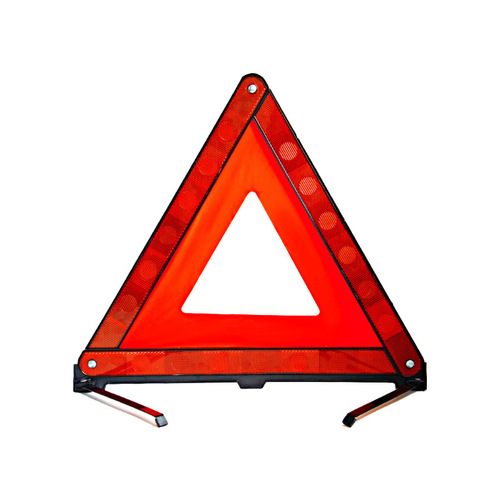 Traffic safety warning triangle, car reflective triangle warning frame, vehicle parking failure folding annual inspection