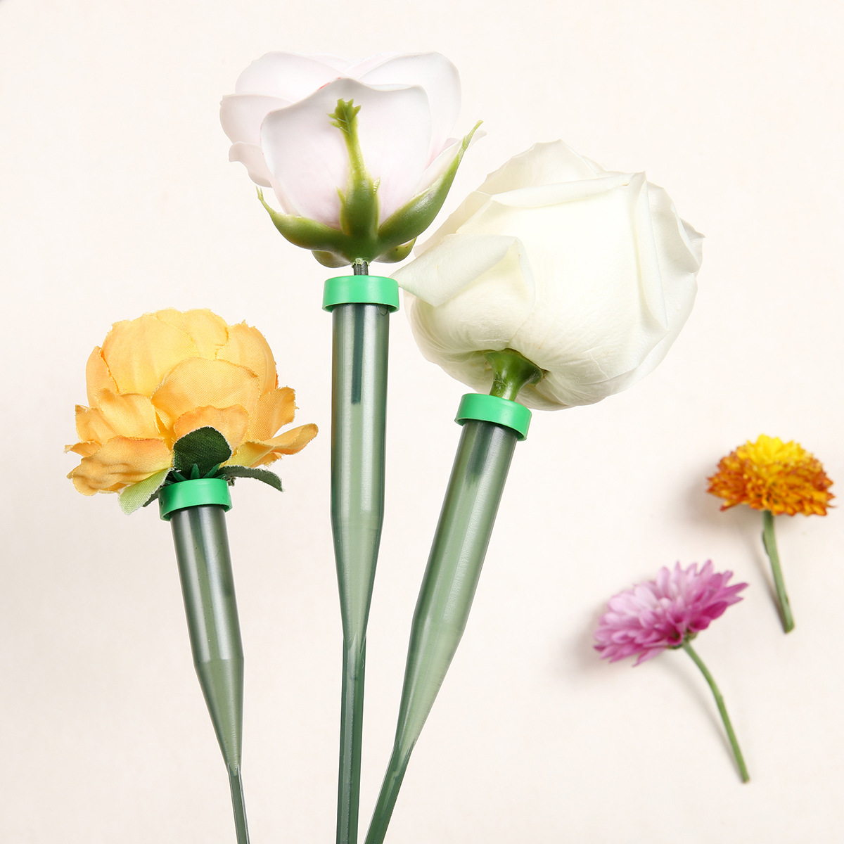 tubo de orquídea alargado con varilla tubo de retención de agua tubo de nutrición de orquídea mariposa preservación de flores materiales de embalaje de flores floristas