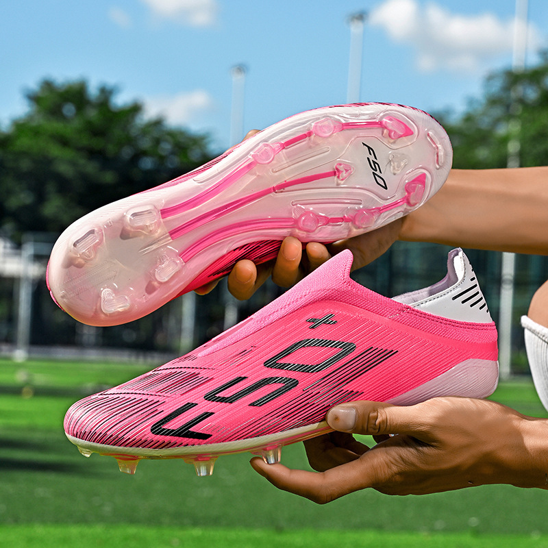Zapatos de Fútbol Sin Costuras de Caña Baja con Tacos, TPU, Ligeros, para Césped