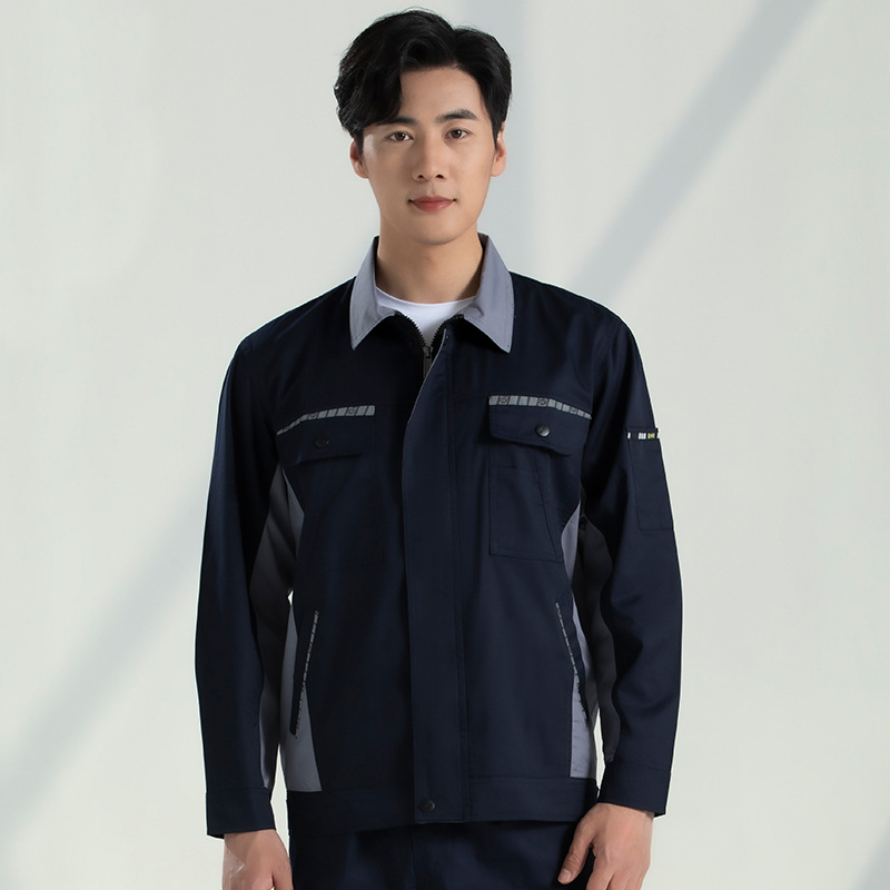 Trajes de trabajo de mangas cortas para hombres desgaste sitio de construcción de reparación de automóviles ropa mecánica y eléctrica fábrica de ropa de seguro laboral personalizada