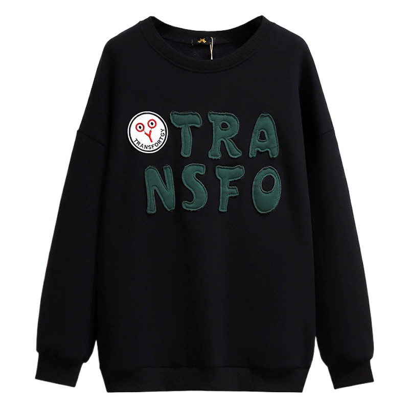 Толстый мм наклейка плюс бархатная толстая толстая толстая толстая куртка 2024 новая осенняя ленивая корейская версия уменьшенной большой размер женской одежды оптом