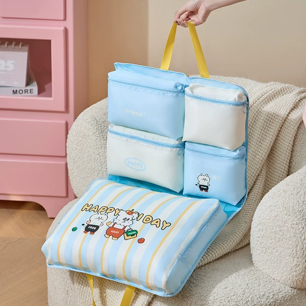 Blue travel bag