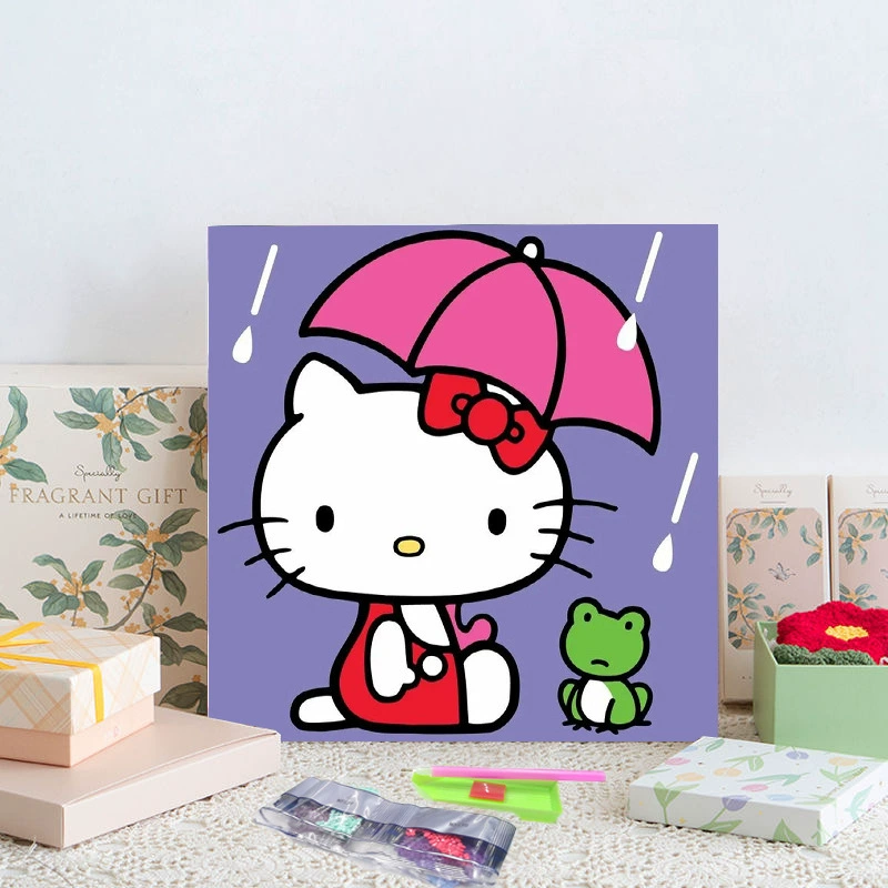 Алмазная мозаика 20×20 см, детская анимационная панно, полная выкладка, новый стиль, ручная работа DIY, декор для гостиной