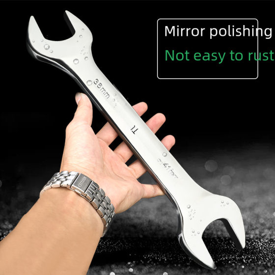 Tuosen open wrench tool suit portable auto repair mirror dull wrench set plum blossom dual-purpose double-headed dull hand