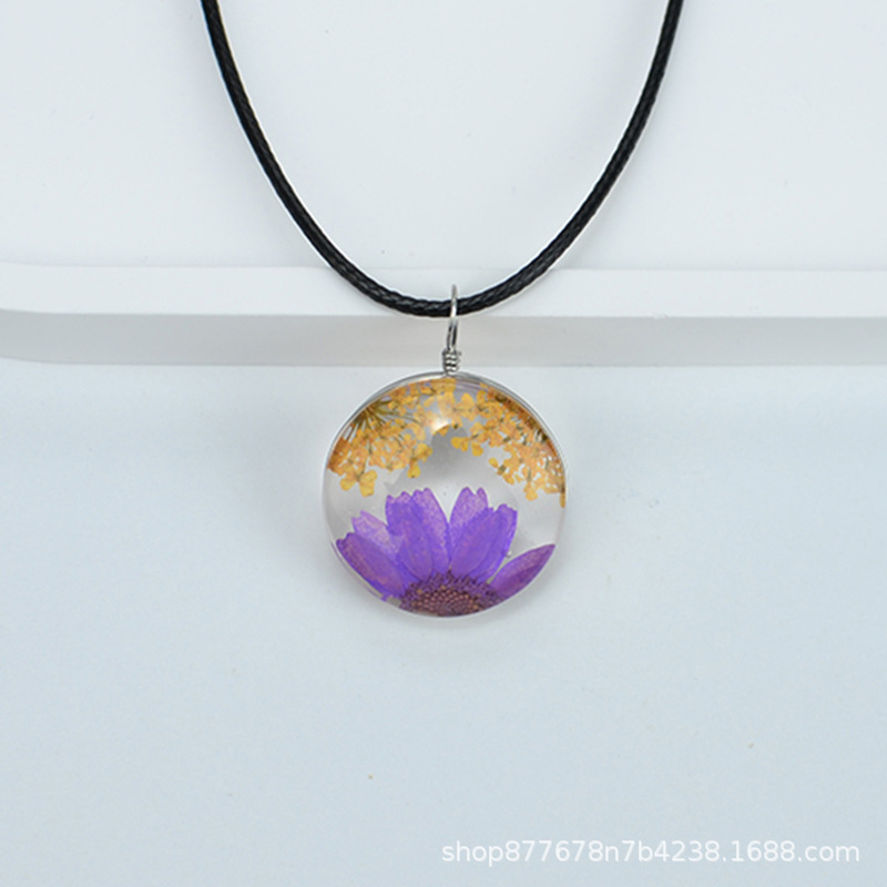 오렌지 블루 + 퍼플 크리스탈 국화