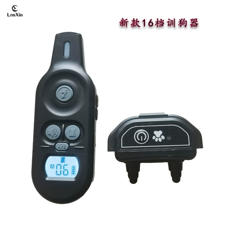 Новый зарядный регулируемый пульт дистанционного управления дрессировка собак ошейник Оригинальный головной завод экспорт Дрессировка собак лай Стоп