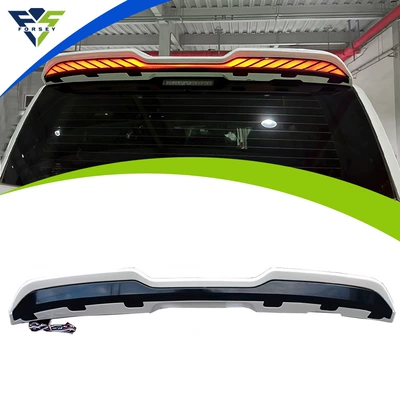 Suitable for 22-23 Prado LC250 off-road modification upgrade parts, dragon scale tail wing with lights (Spoiler)