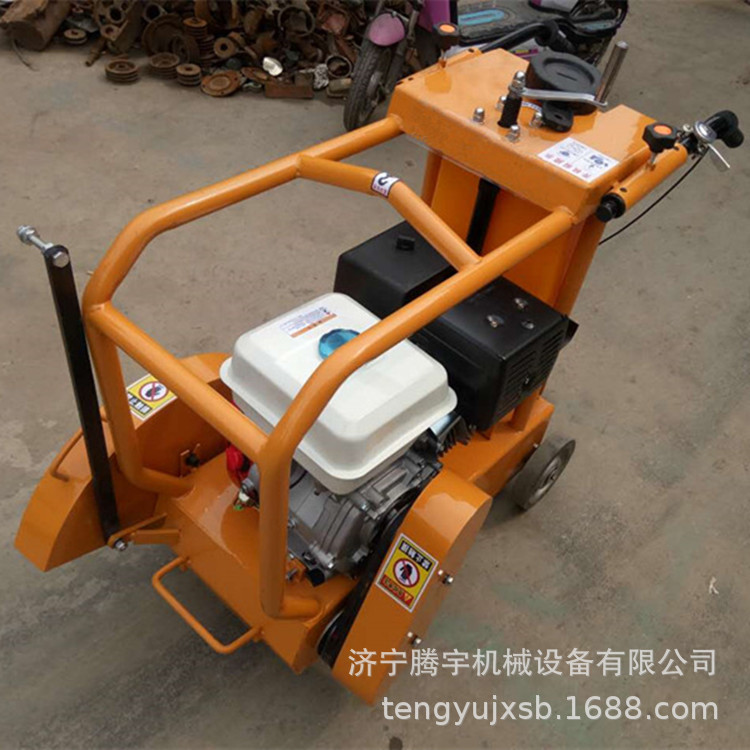 供应手推式马路切割机汽油切缝机柴油切割机电动路面切割机