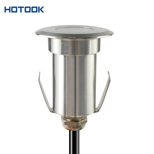 Cross-Border Outdoor Waterproof Led Star Underground Light Embedded Stainless Steel Underground Light Driver-Free 12V24V Underwater Light