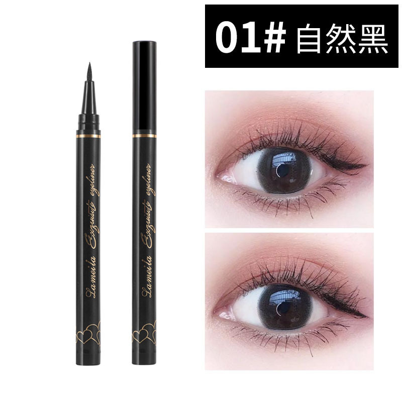 Lamela Eyeliner for Novices, Non-Smudged, Black Liquid Pen for Beginners, Not Easy to Fade 808