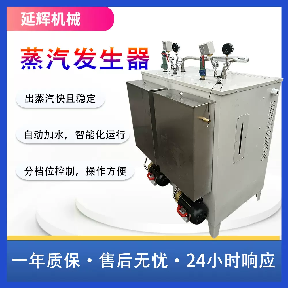 电加热蒸汽发生器蒸汽锅炉蒸包子馒头粮食酿酒工地桥梁箱梁养护