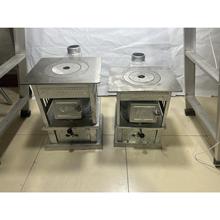 不锈钢桌面取暖炉室内柴煤两用烤火炉铸铁炉老式煤炉炮弹炉憋气炉