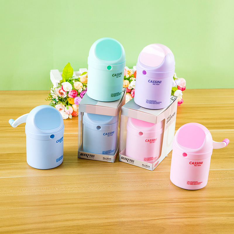 Suministro directo de fábrica 7820-dormitorio sacapuntas estudiante de dibujos animados de aprendizaje de papelería manivela Sacapuntas de lápiz Sacapuntas de aprendizaje