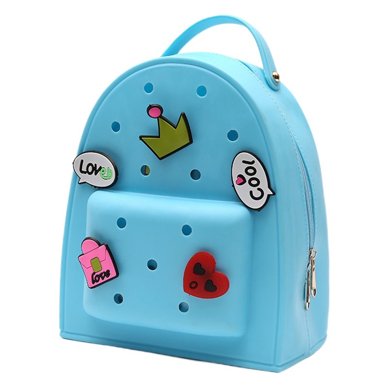 Nuevo dibujos animados lindo sello medio mochila mujer cubo mochila mujer dulce lindo