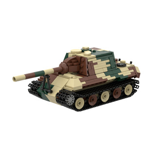 Building Blocks Moc-219047 1/45 Scale World War Ii Tiger Fighter Building Block Set 598 Particles