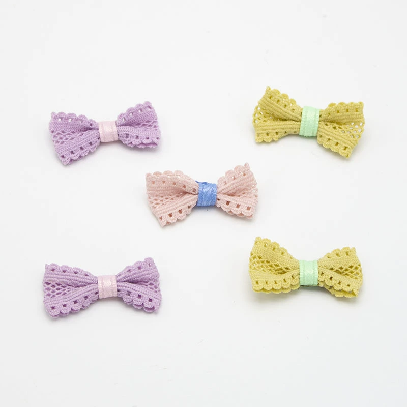 В наличии Сетчатый бант Декоративный цветок Полуфабрикат Одежда Брюки Рукав Шпилька Головной убор DIY Свитер Аксессуары для дома