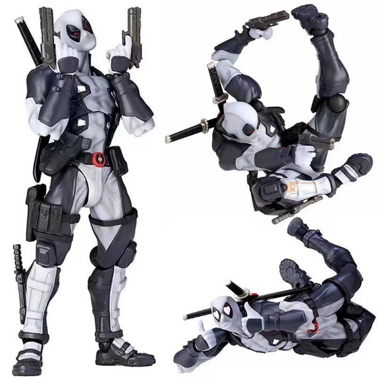 Игрушка Yamaguchi Dead Wolf с подвижными суставами, может двигать лицом и захватывать коробки и рукояти