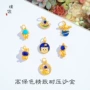古法卡通沙金玉桂项链