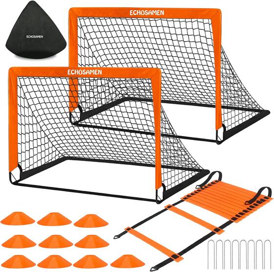 Portable children's football Gate football training Net frame movable folding football game door frame foreign trade hot sale