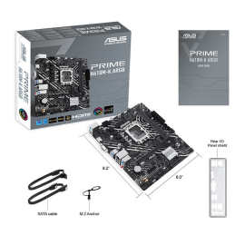 PRIME H610M-K D4 ARGB大师家用办公台式机电脑主板 支持LGA 1700