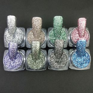 ins Popular Japanese-Korean Style Nail Art Decoration Reflective Powder Reflective Super Flash Thin Stage Makeup DIY glitter glitter
