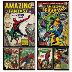 スーパーヒーローマーベルキャンバス絵画装飾絵画ポスター絵画コア速達temuアマゾン卸売販売
