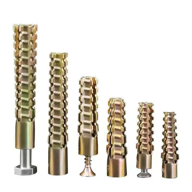 铁壁虎膨胀螺丝圣诞树金属膨胀管钉水泥墙轻质砖空心砖胀管螺栓