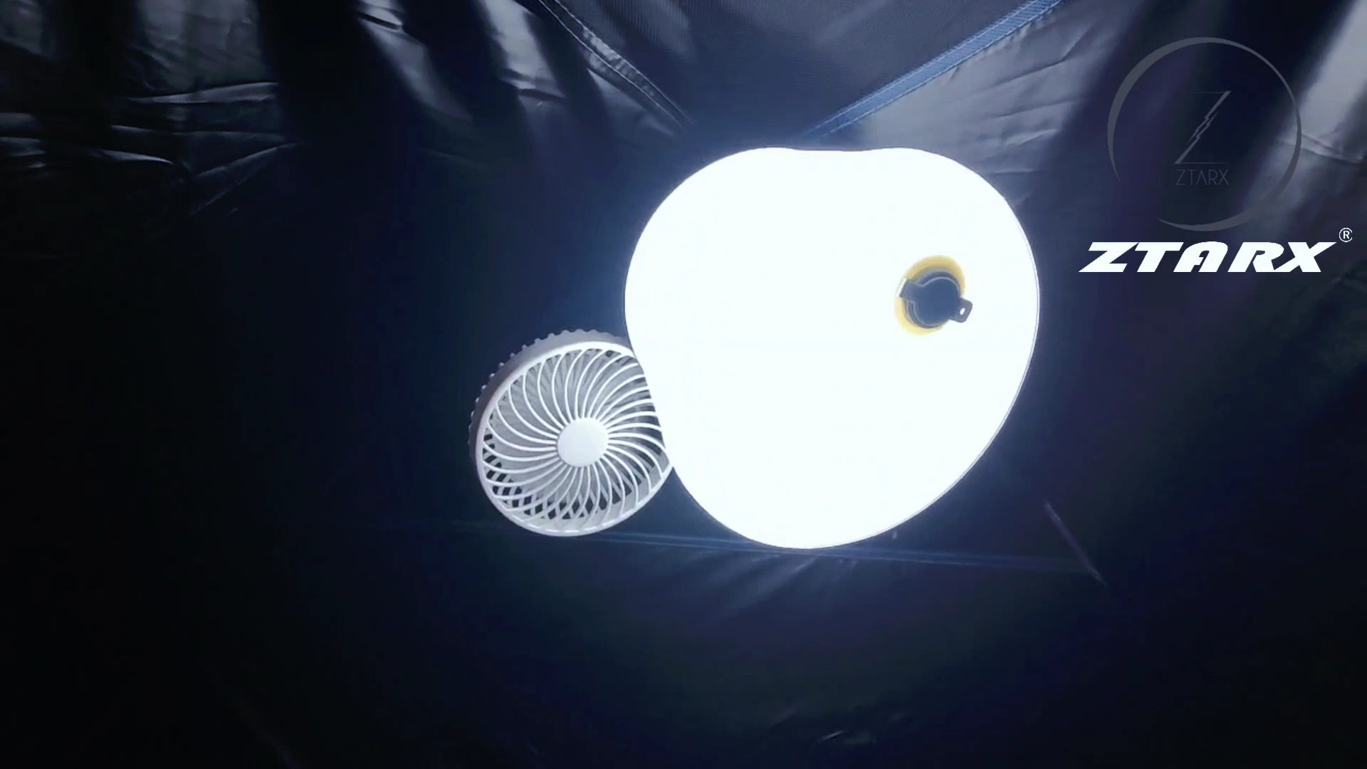 ZTARX CAMPING LIGHT FOLD FAN
