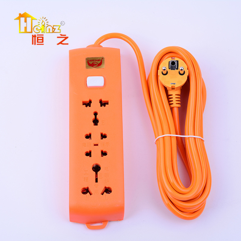 Fabricante de cobre integral de cubierta de PVC suministra enchufe de cableado de alta potencia a prueba de presión poroso