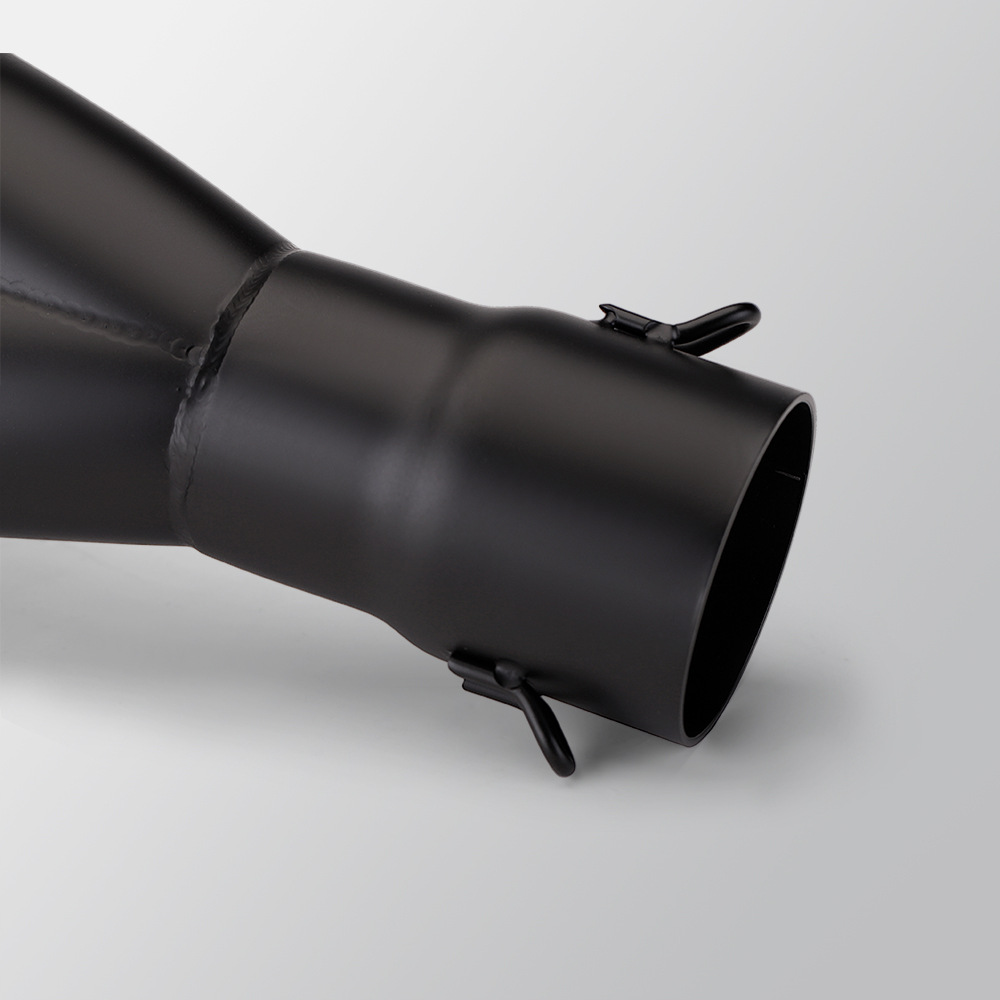 Motorcycle imitation race street running exhaust pipe modification K19 thunder double out end section universal CBR650 GPR250 R3