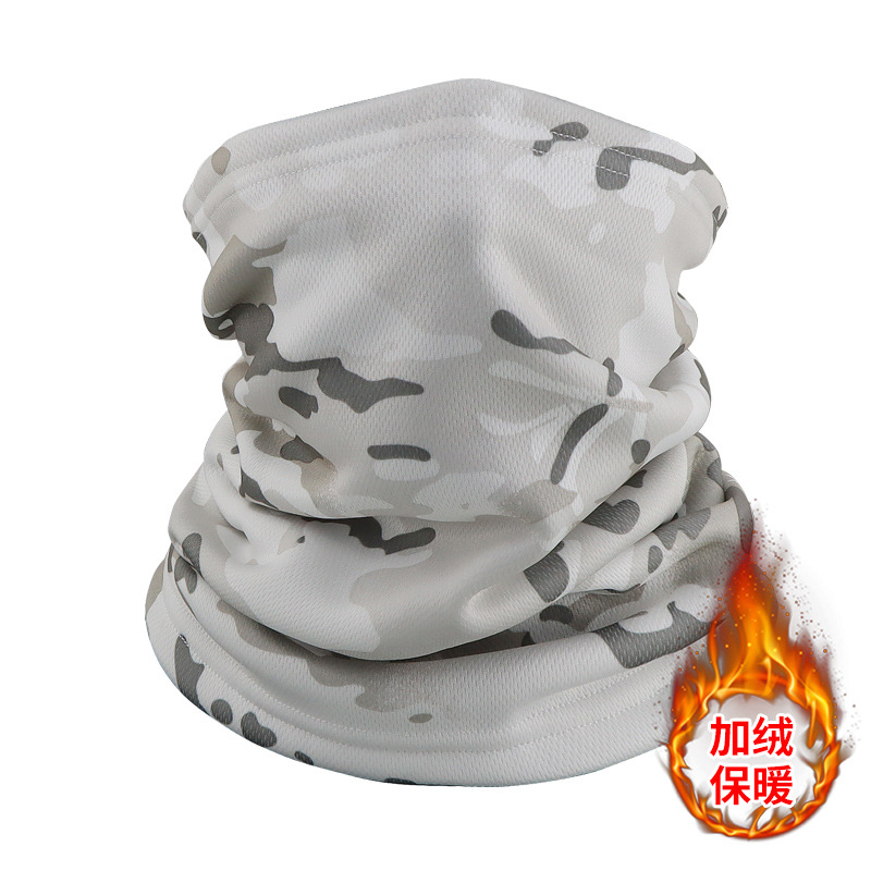 Cross-border al aire libre ciclismo dobles capas gruesas máscaras cálidas agitando grano de goma cubierta gorra de esquí bufandas a prueba de viento frío