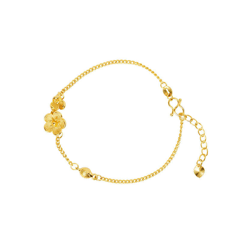 Vietnam Sha Jin simple pulsera de flores elegantemente femenina en línea lo mismo insfeng alta sensación de fábrica de suministro al por mayor