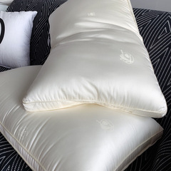 Super soft soy fiber fluffy soft pillow core slow rebound comfortable bed and breakfast hotel pillow feather velvet soft cloud pillow
