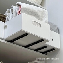 厨房拉篮橱柜改造diy置物架免打孔滑轨收纳层架自制衣柜悬垒德株