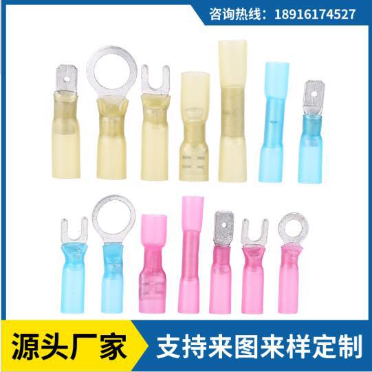 厂家批发紫铜件HP-DS系列热缩防水中接管接线端子