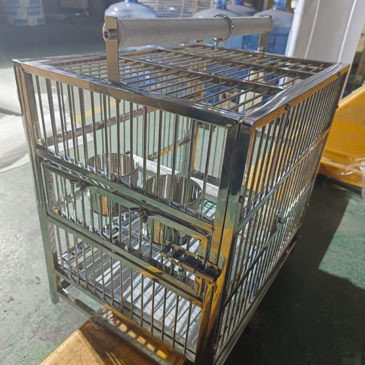 Клетка для птиц 30 Tiger Skin, новая модель, из нержавеющей стали 304, 40-я клетка в сборе, для корелл, 40-я клетка для полета, CM, уличная клетка