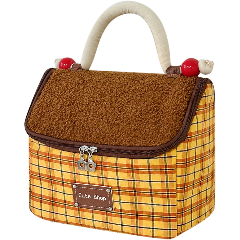 Casa pequeña bolsa de maquillaje de gran capacidad portátil bolsa de almacenamiento de viaje de alta belleza bolsa de chicas bolsa bolsa de viaje bolsa al por mayor