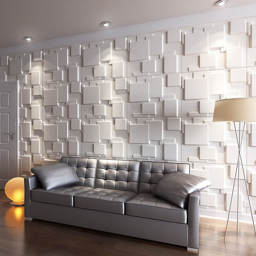 Wholesale 3D stereo wall stickers pvc wallpaper bedroom TV background wall live broadcast three-dimensional board decoration 3d wall board cross-border 
