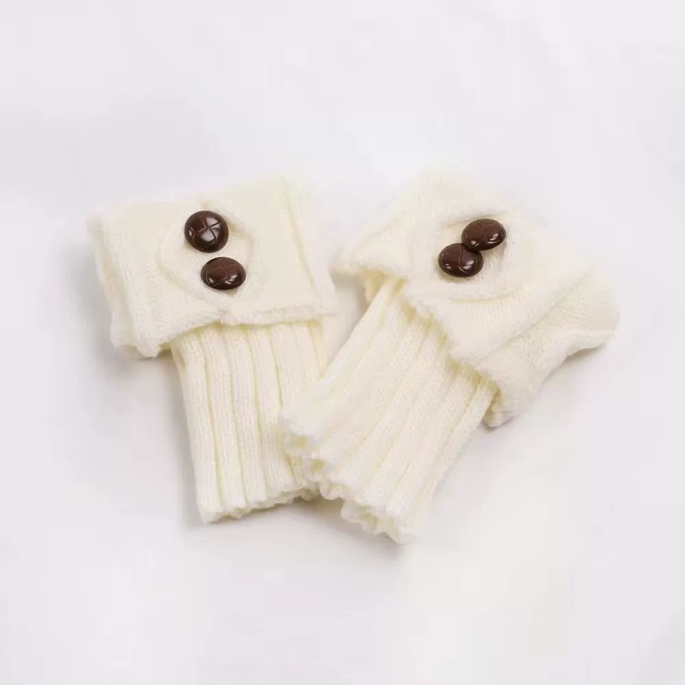 Демисезонные модные knitted шерстяные гетры для согревания, носки, корейский стиль